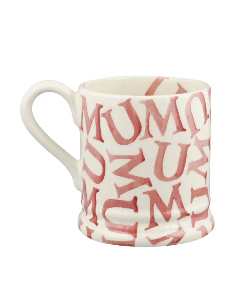 Emma Bridgewater M.U.M Pink 1/2 Pint Mug