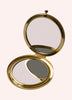 Powder Embroidered Mirror - Pink Petals