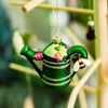 Sass & Belle Green Watering Can Shaped Bauble