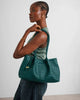 Katie Loxton Nova Hand Woven Small Shoulder Tote - Palm Green