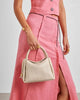 Katie Loxton Nova Woven Texture Top Handle Bag - Off White