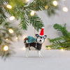 Sass & Belle Husky With Christmas Tree Decoration