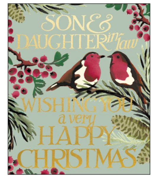 Emma Bridgewater Son & Daughter In Law Christmas Card