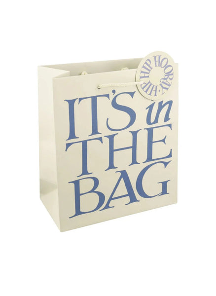 Emma Bridgewater Blue Toast Medium Gift Bag