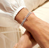 Joma Jewellery Twist Heart Bracelet Bar
