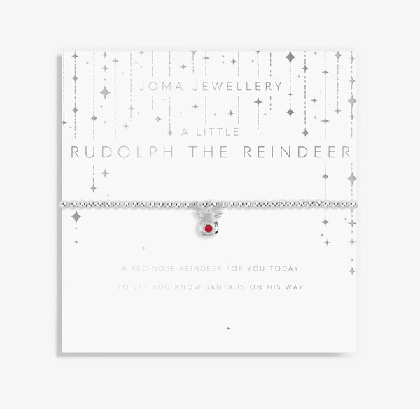Joma Jewellery Children's Christmas A Little 'Rudolph The Reindeer' Bracelet