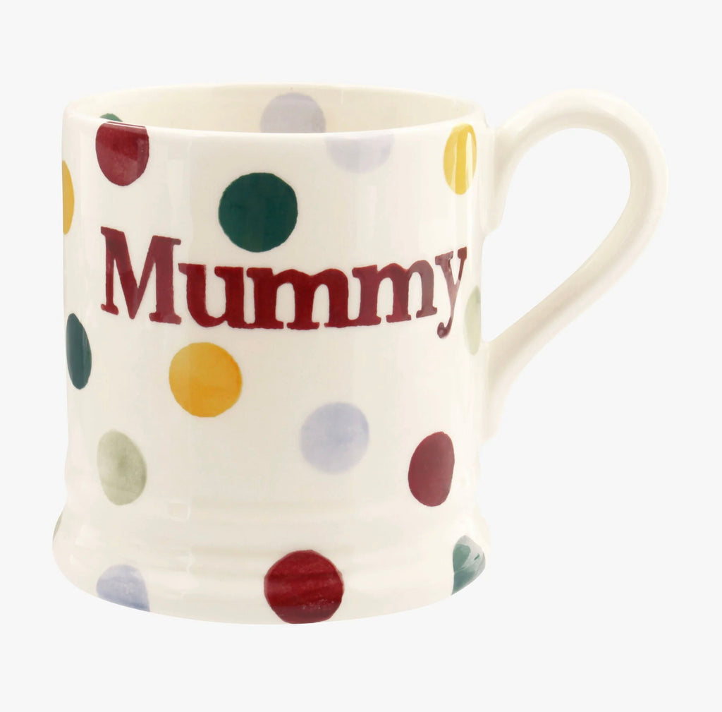 Emma Bridgewater Polka Dot Mummy 1/2 Pint Mug