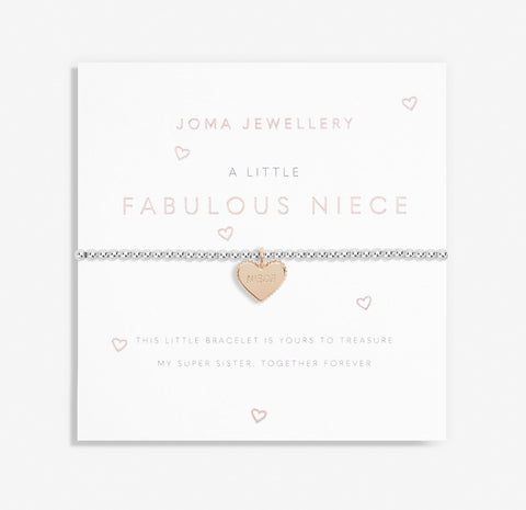Joma Jewellery Children's A Little 'Fabulous Niece' Bracelet