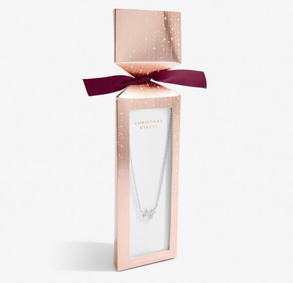 Joma Jewellery Christmas Cracker 'Christmas Wishes' Necklace