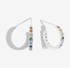 Joma Jewellery Colours Of You Rainbow Hoop Earrings