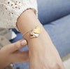 Joma Jewellery Affirmation Discs 'Love' Bracelet