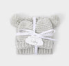 Katie Loxton Baby Hat And Mittens Set - Grey