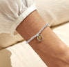 Joma Jewellery Boxed A Little 'Side By Side Or Miles Apart Sisters Are Always Close By Heart' Bracelet