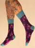 Powder Men's Lobsters Socks - Damson