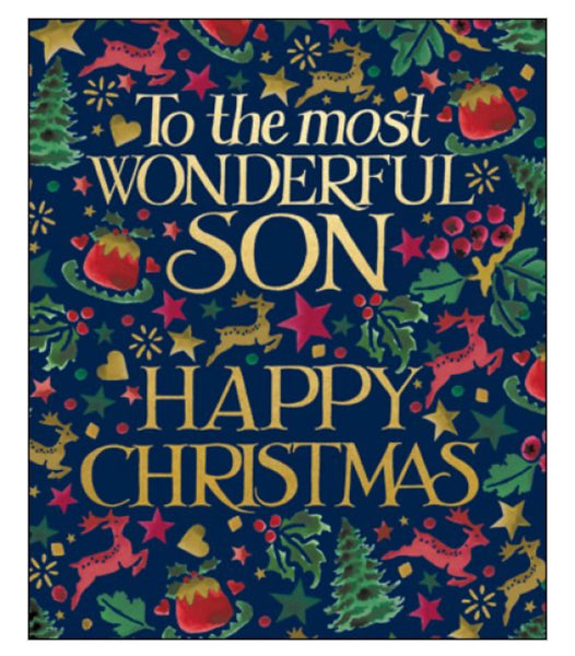 Emma Bridgewater Wonderful Son Christmas Card