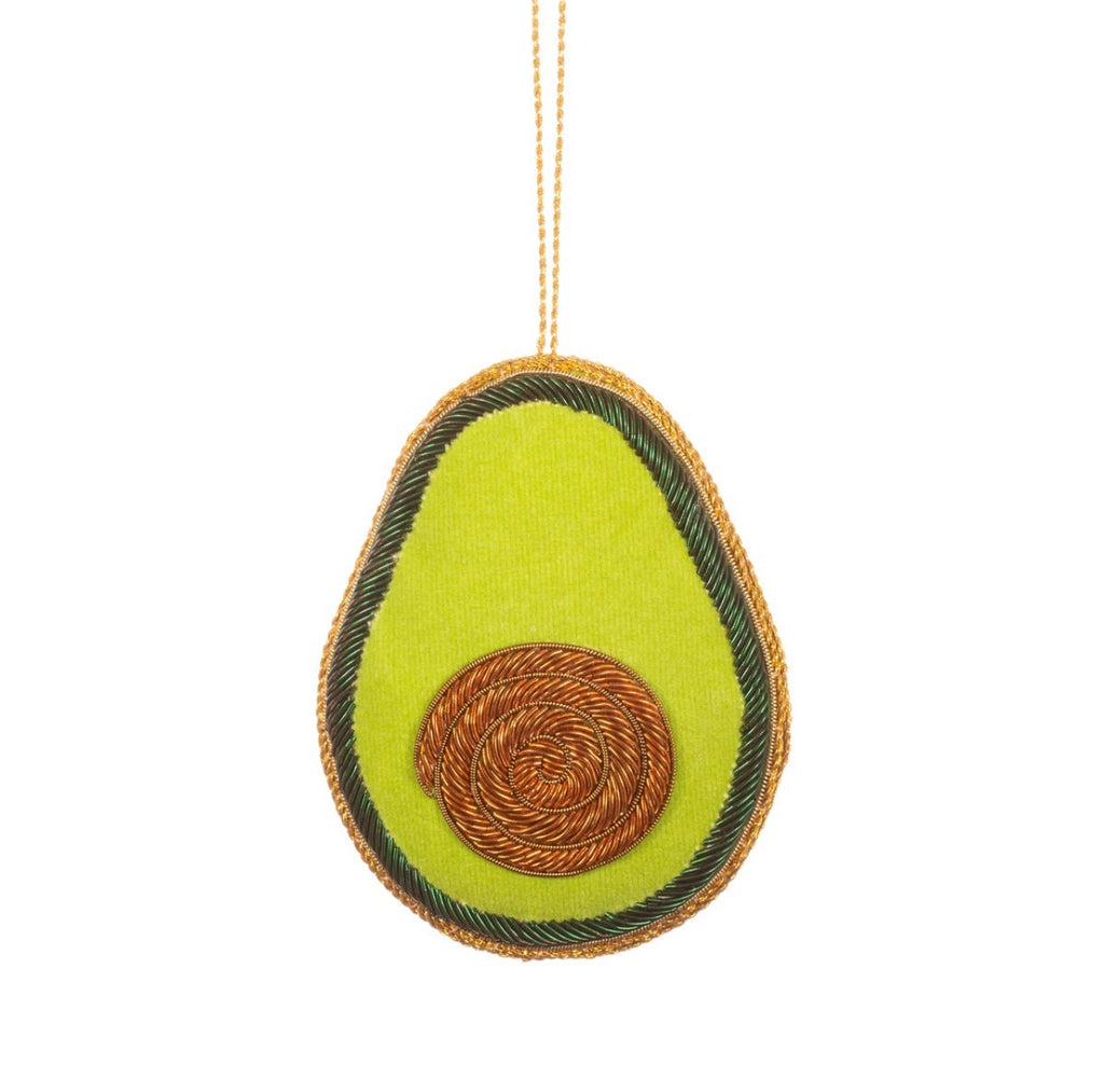 Sass & Belle Avocado Zari Decoration