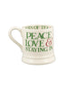Emma Bridgewater Christmas Toast & Marmalade Warm & Cosy 1/2 Pint Mug