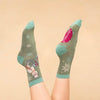 Powder Royal Highness Owl Ankle Socks