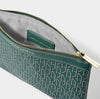 Katie Loxton Signature Pouch - Emerald Green