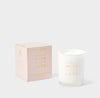 Katie Loxton Sentiment Candle 'Fill Every Day With Love And Laughter'