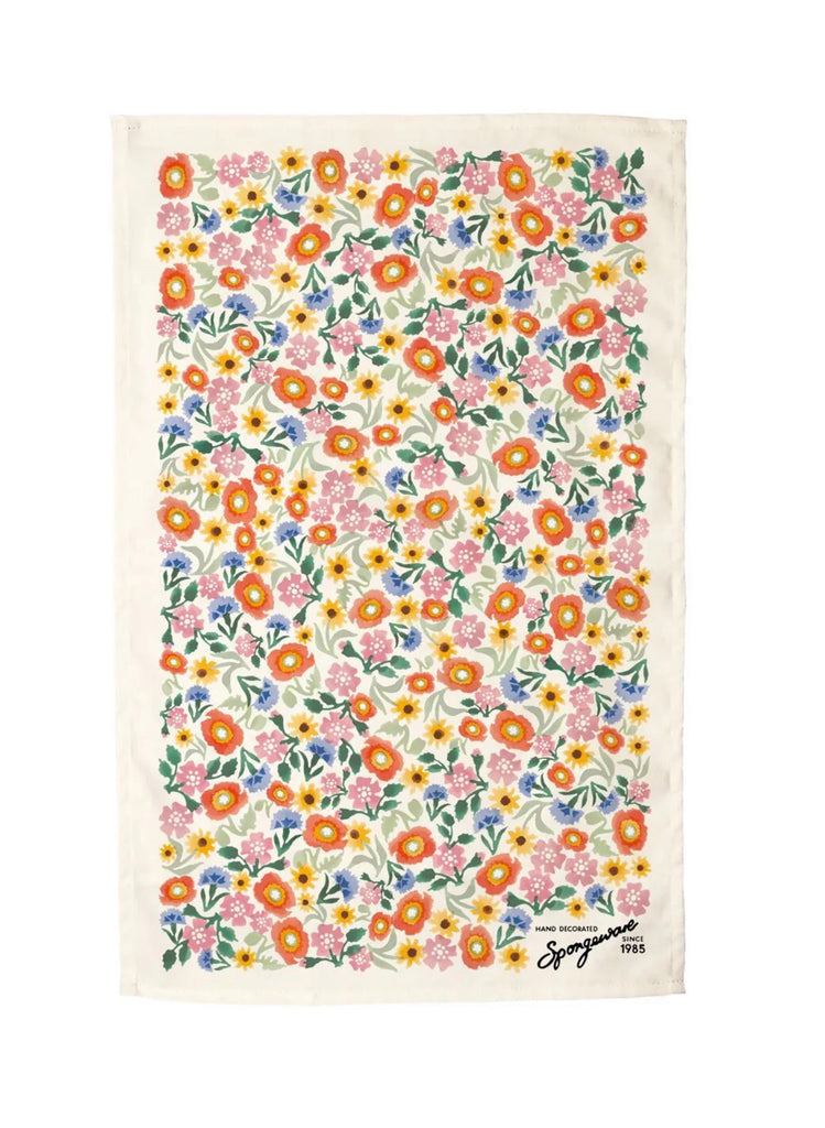 Emma Bridgewater Poppies & Pinks Tea Towel