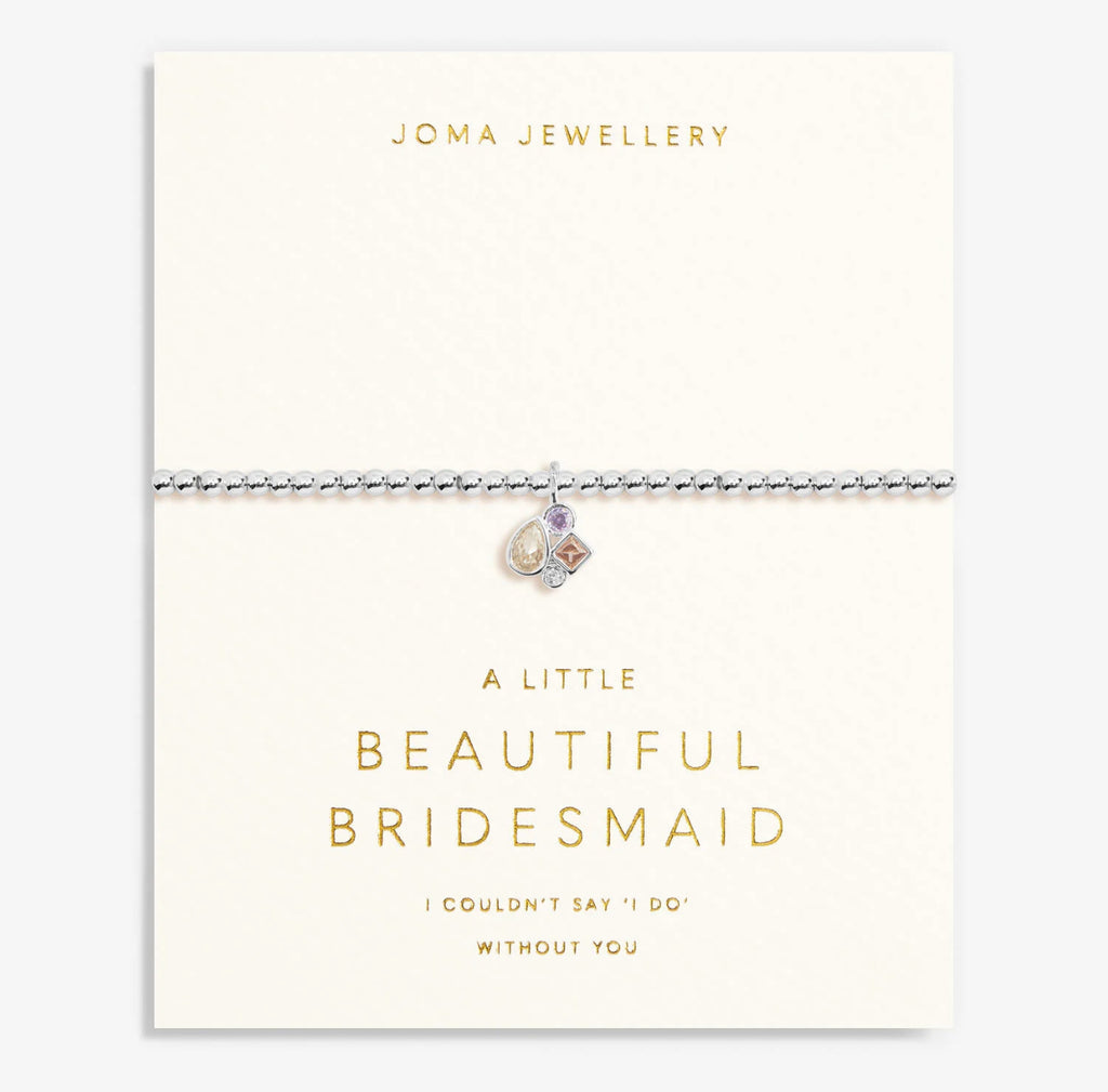 Joma Jewellery Bridal A Little 'Beautiful Bridesmaid' Bracelet