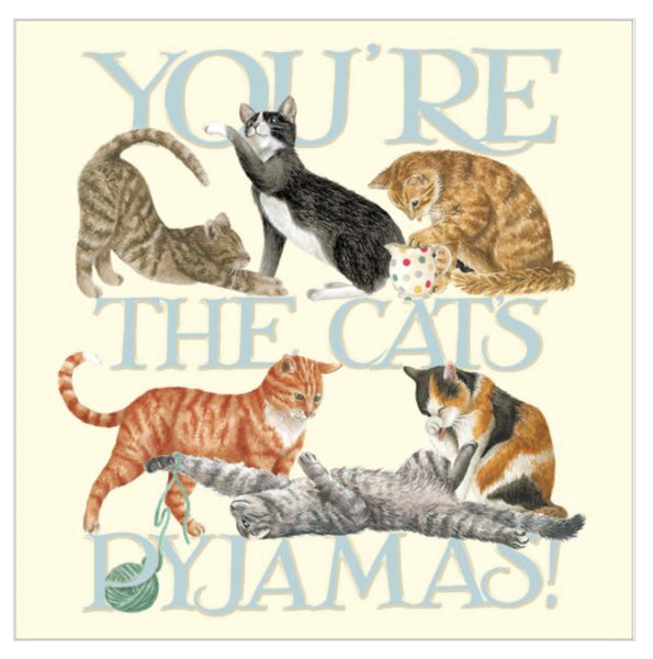 Emma Bridgewater Cat's Pyjamas! Card