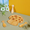 Sass & Belle Mushroom Bamboo Plate