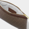 Katie Loxton Signature Pouch - Chocolate