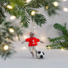 Sass & Belle Football Mouse Hanging Decoration