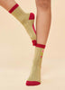 Powder Ladies Ladybird Ankle Socks - Sage