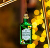 Sass & Belle Let Christmas Bee Gin Shaped Bauble
