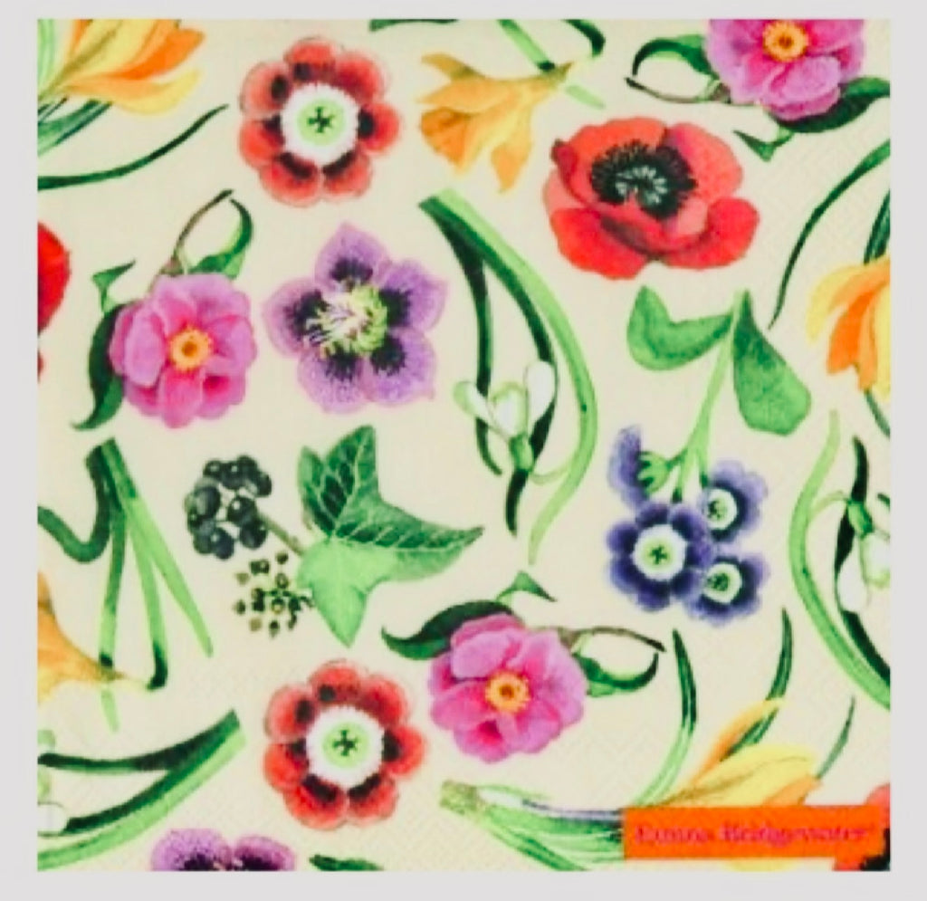 Emma Bridgewater New Flowers Paper Napkins