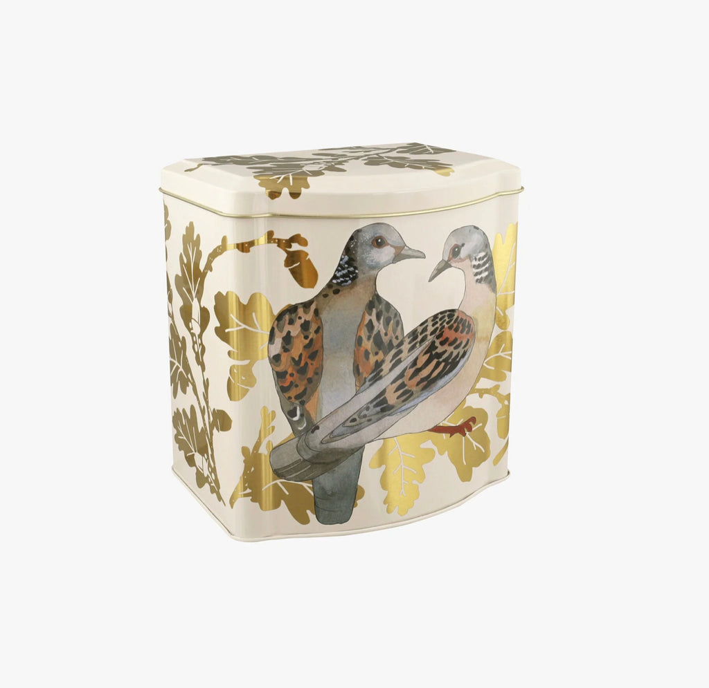 Emma Bridgewater Two Turtle Doves Tin Tea Caddy