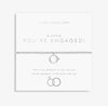 Joma Jewellery A Little 'You're Engaged' Bracelet