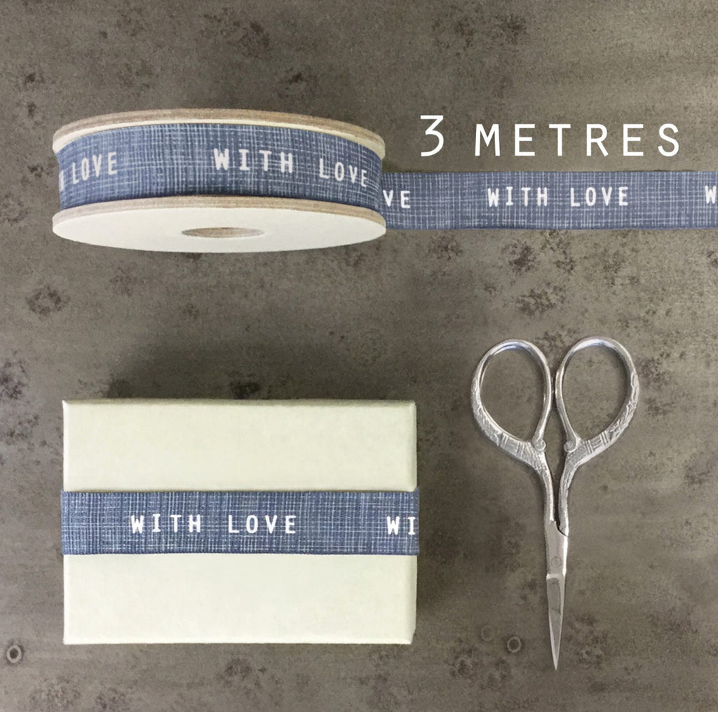 East Of India Ribbon - With Love