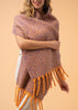 Powder Athena Cosy Scarf - Tangerine & Lavender