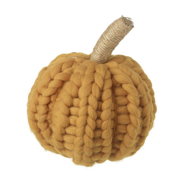 Knitted Pumpkin- Large