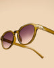 Powder Limited Edition Lara Sunglasses - Olive