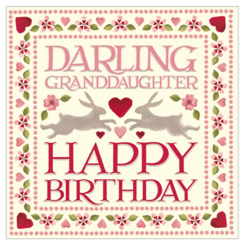 Emma Bridgewater Granddaughter Card