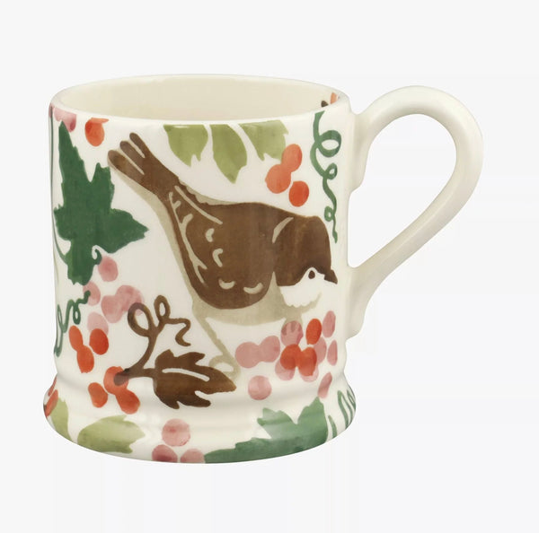 Emma Bridgewater White Bryony 1/2 Pint Mug