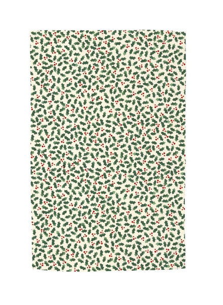 Emma Bridgewater Tiny Scattered Holly Tea Towel