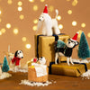 Sass & Belle Husky With Christmas Tree Decoration