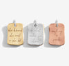 Joma Jewellery Affirmation Discs 'Positivity' Bracelet