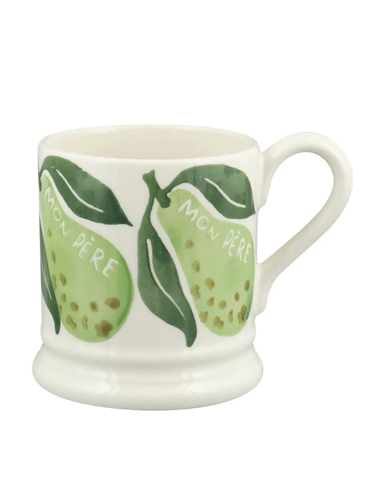 Emma Bridgewater Pears 'Mon Pere' 1/2 Pint Mug