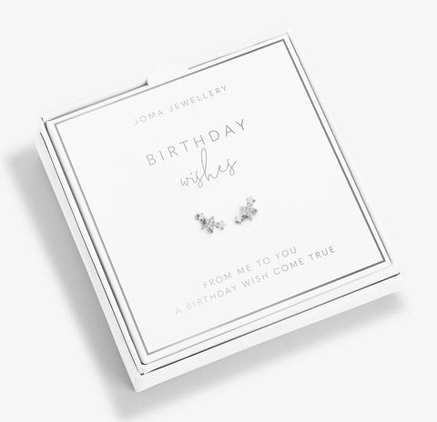 Joma Jewellery Beautifully Boxed 'Birthday Wishes' Earrings