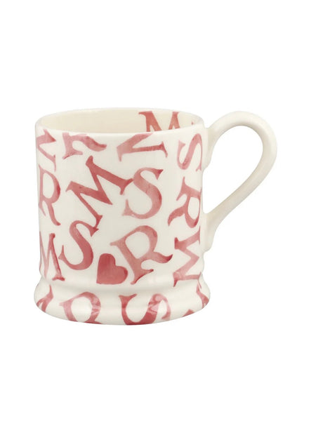 Emma Bridgewater M.R.S Pink 1/2 Pint Mug