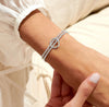 Joma Jewellery Twist Loop Bracelet Bar