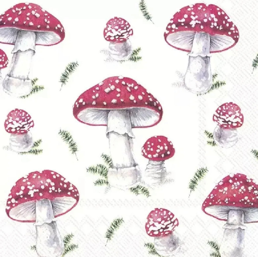 Toadstool Paper Napkins