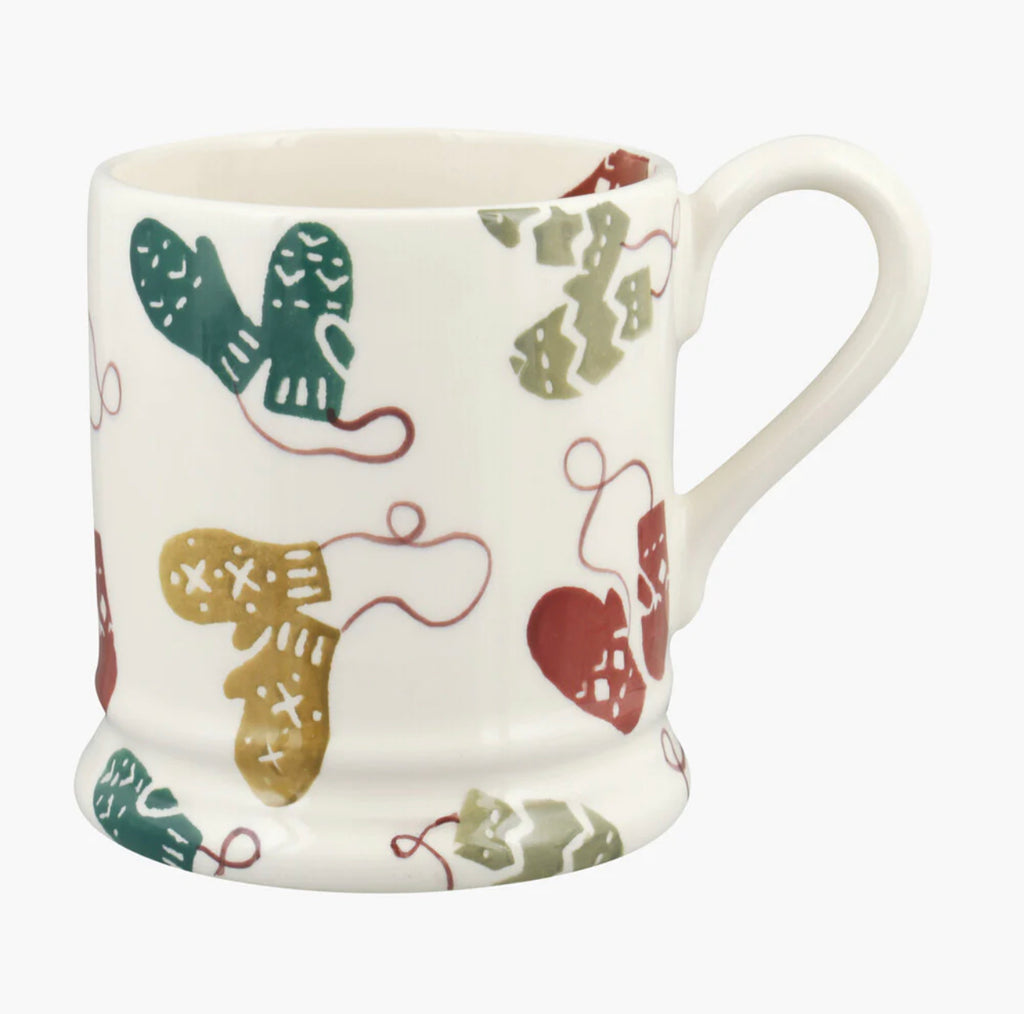 Emma Bridgewater Christmas Mittens 1/2 Pint Mug